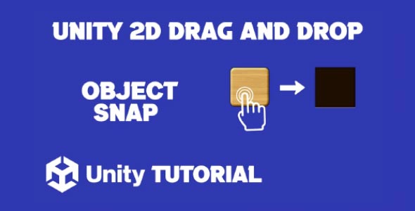 2d drag and drop unity tutorial unity drag and drop 2d object unity 2d mouse drag and drop