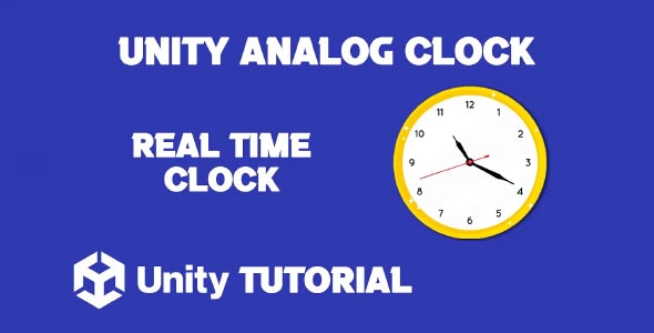 Unity Analog Clock Tutorial unity analogue clock unity clock system