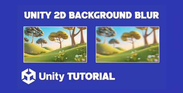 blur background unity 2D effect unity background blur shader unity blur effect ui