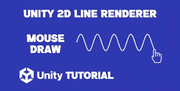 line renderer unity 2D tutorial unity render line 2d how to create a line renderer in unity
