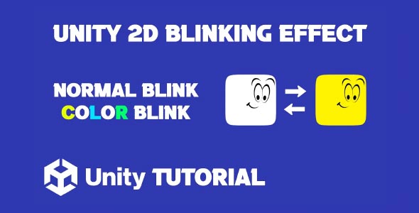 unity 2d blinking effect tutorial unity 2d blinking sprite unity 2d blink effect