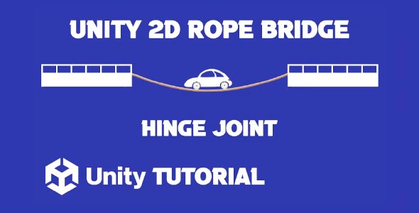 unity 2d rope bridge tutorial unity rope physics 2d hinge joint unity 2d