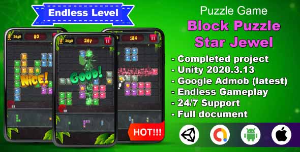 Block Riddles unity puzzle game source code unity block puzzle game block game unity source code