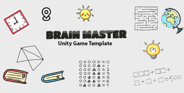 Brain Master unity puzzle game source code unity brain teasing puzzle unity source code