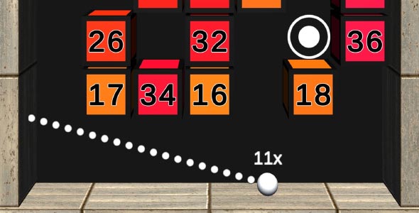 Breaker unity puzzle game source code unity brick breaker game unity source code