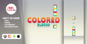 Read more about the article Colored Blocks Unity Puzzle Game Source Code