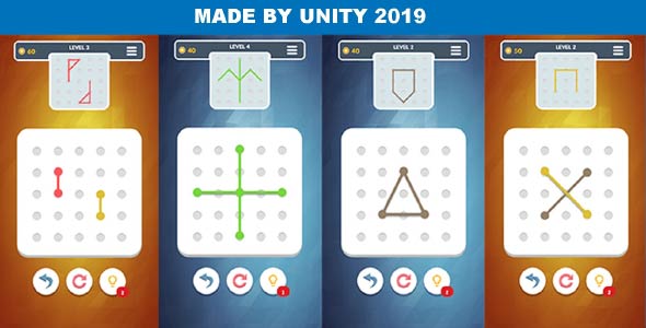 Connect Lines unity puzzle game source code unity dot connect puzzle game unity source code