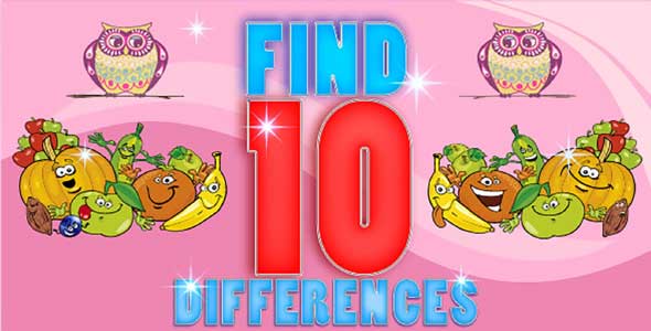 Find 10 Differences - Unity Puzzle Game Source Code