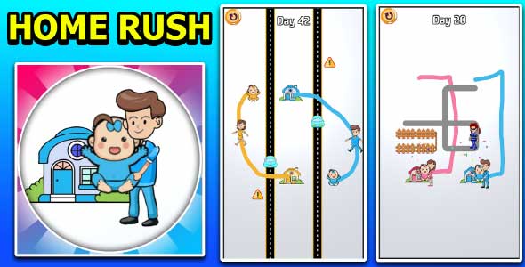 Home Rush unity puzzle game source code unity draw line puzzle game unity source code