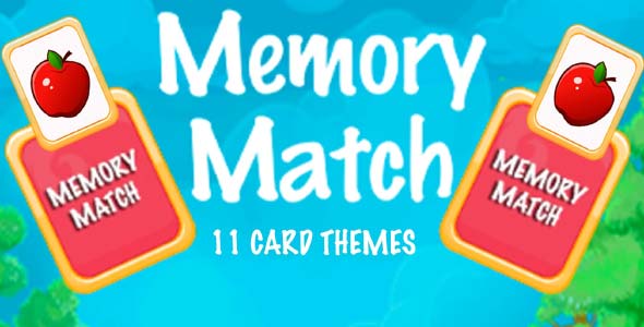 Kids Memory Match - Unity Puzzle Game Source Code