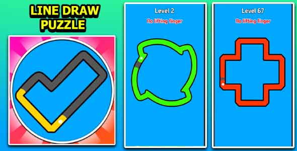 Line Draw unity puzzle game source code unity draw line puzzle game unity source code