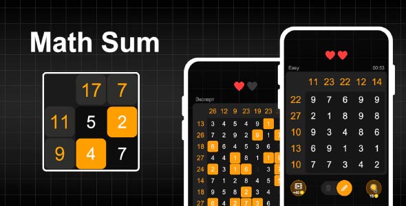 Math Sum unity puzzle game source code number guessing game unity math game unity source code