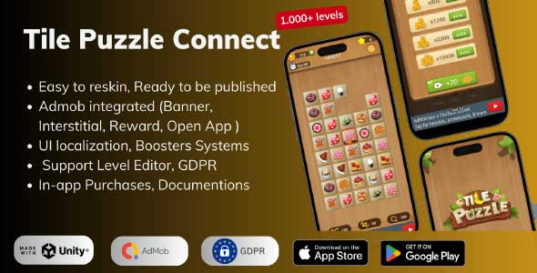 Onet Animal Tile Connect unity puzzle game source code unity tile connect game unity source code