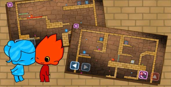 Redboy And Bluegirl Unity Puzzle Game Source Code