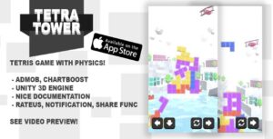 Read more about the article Tetra Tower Unity Puzzle Game Source Code