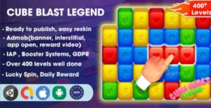 Read more about the article Toy Cube Blast Legend Unity Puzzle Game Source Code