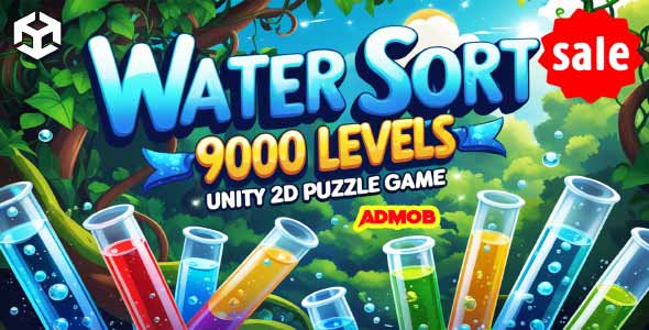 Water Sort unity puzzle game source code water sort puzzle unity complete project unity source code