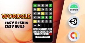 Read more about the article Wordsle Unity Puzzle Game Source Code