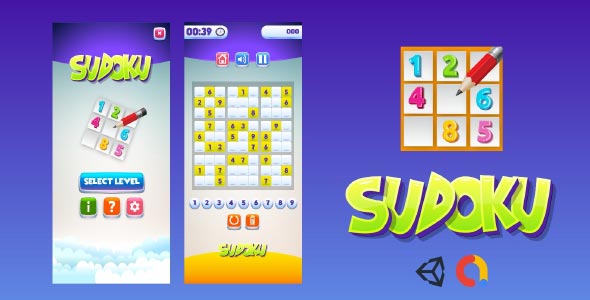 sudoku unity puzzle game source code unity sudoku template unity source code
