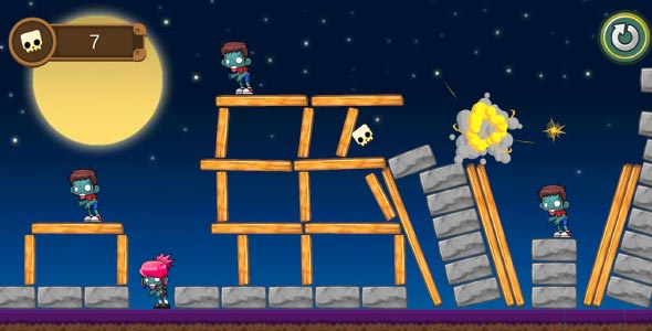 Angry Zombies - Complete Unity Source Code