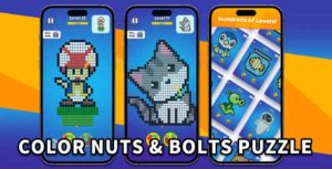 Read more about the article Color Nuts And Bolts Puzzle – Unity Source Code