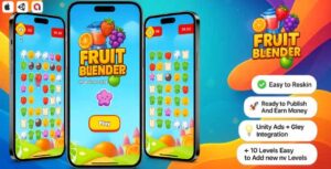 Read more about the article Fruit Blender – Unity Source Code