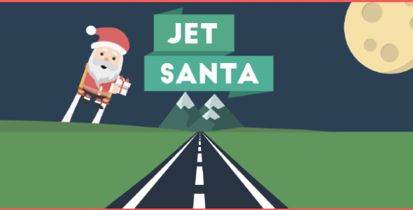 Jet Santa - Unity Game Source Code