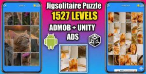 Read more about the article Jigsolitaire Jigsaw Puzzle Game Unity Source Code