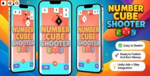 Read more about the article Number Cube Shooter – Unity Source Code