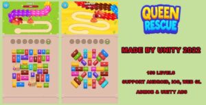 Read more about the article Queen Rescue – Dragon Puzzle Unity Source Code