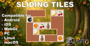 Read more about the article Sliding Tiles Logic Puzzle Unity Source Code