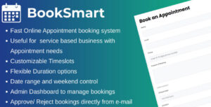 Read more about the article BookSmart – WordPress Appointment Booking Plugin