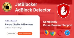 Read more about the article JetBlocker – Anti AdBlock WordPress Plugin
