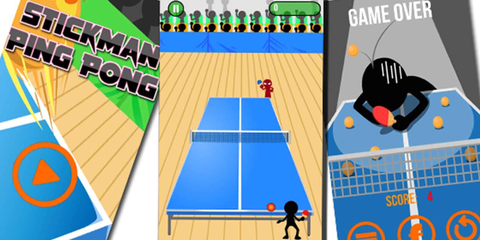 Stick Man Ping Pong Unity Source Code