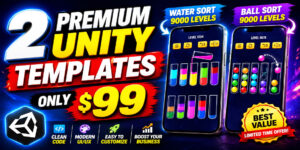 2 Unity Projects Only $99