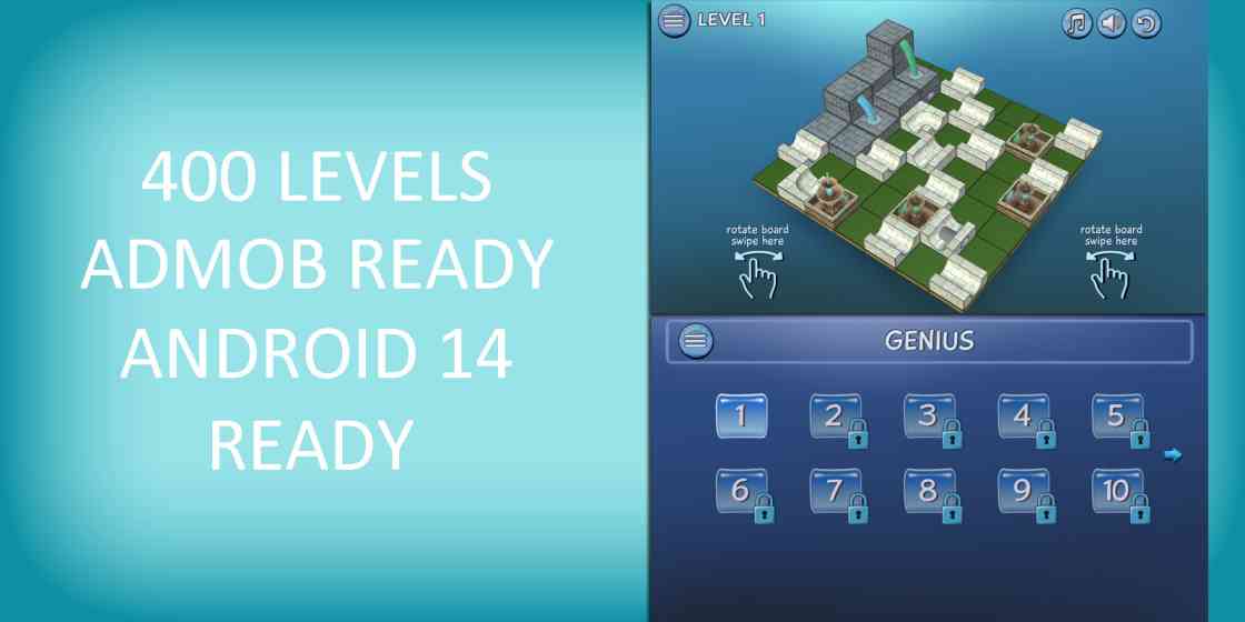 Aqua Maze Game Unity Source Code