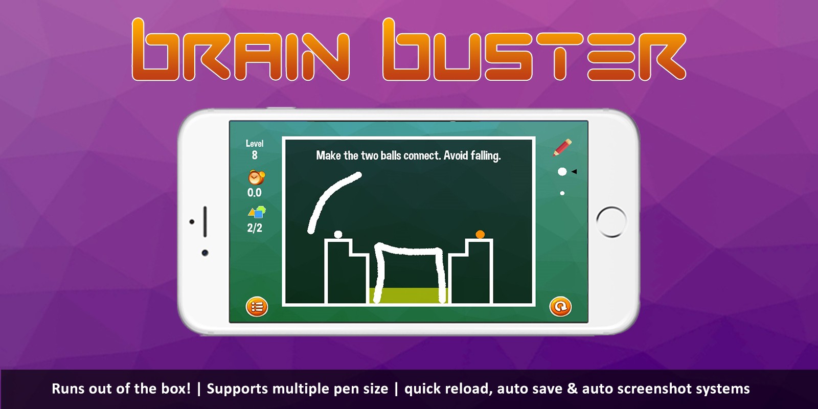 Brain Buster Puzzle Game Unity Source Code