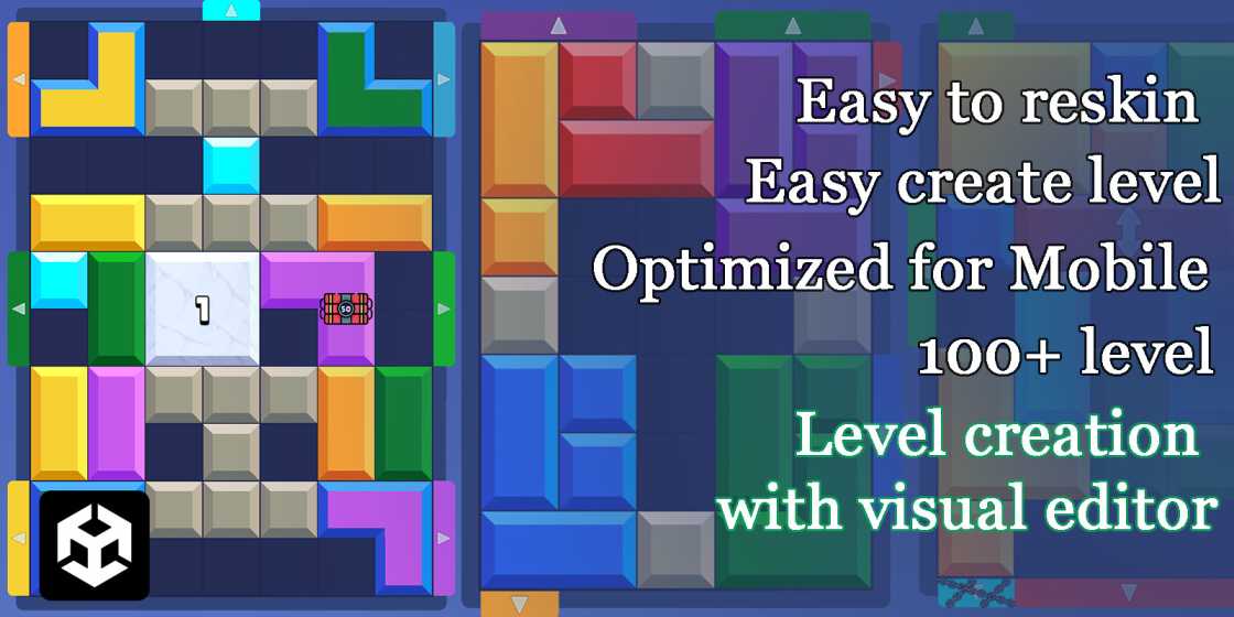 Color Block Jam 2D Unity Source Code