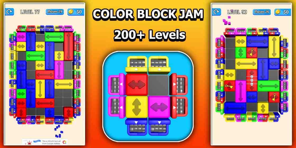 Color Block Jam​ 3D Puzzle Game Unity Source Code