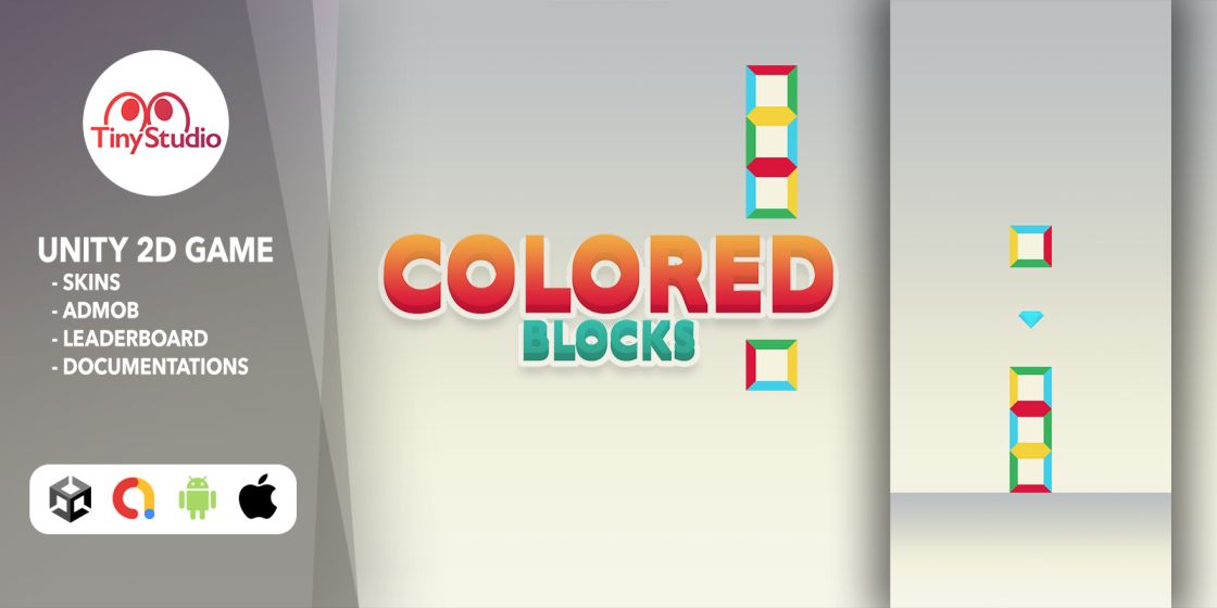 Colored Block Puzzle Unity Source Code