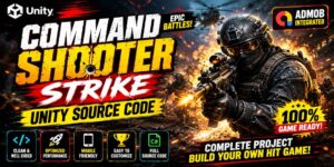 Command Shooter Strike Unity Source Code