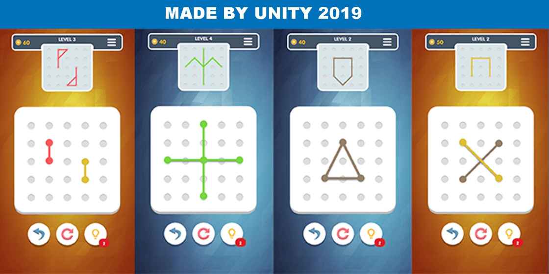 Connect Lines Puzzle Game Unity Source Code