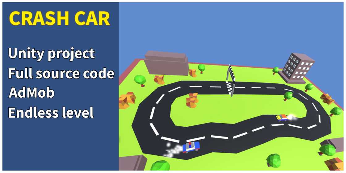 Crash Car Unity Source Code