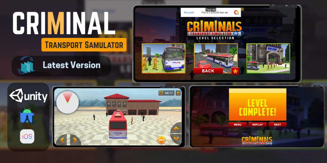 Criminal Bus Simulator Unity Source Code