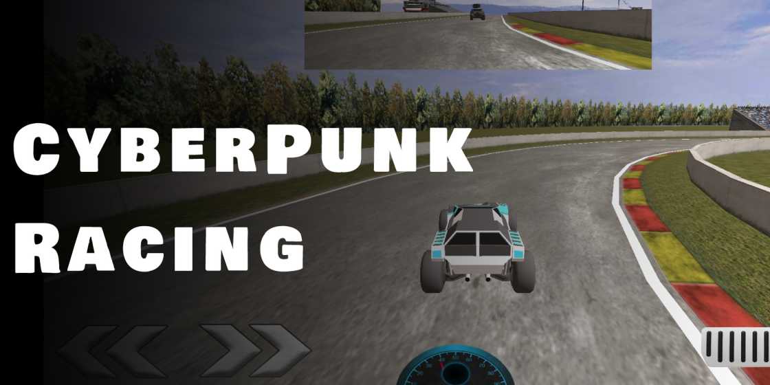 Cyberpunk Racing Game Unity Source Code