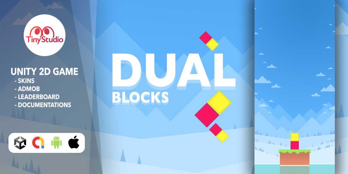 Dual Block Puzzle Unity Source Code