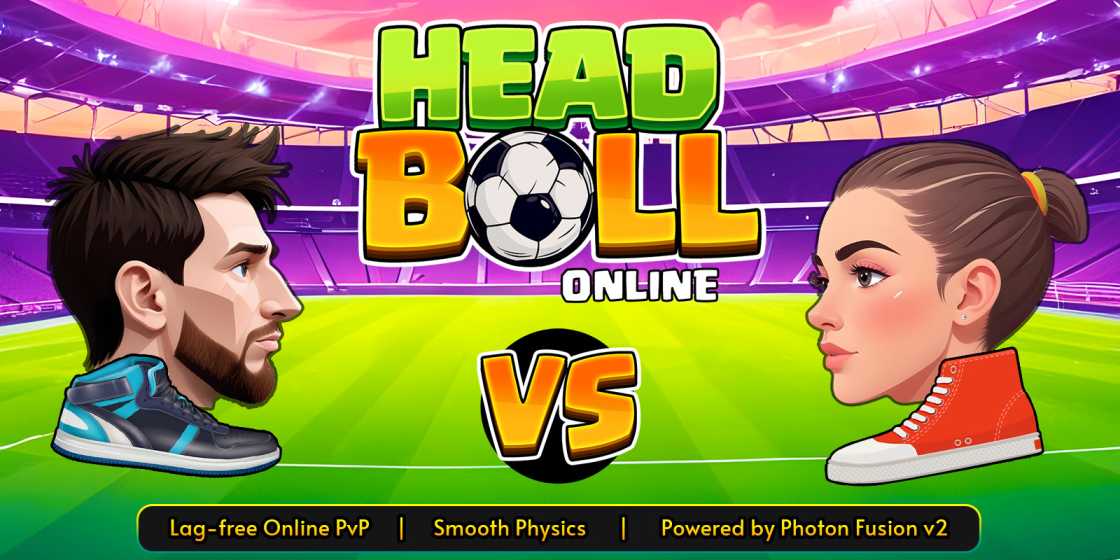 Head Ball Online Multiplayer Unity Source Code