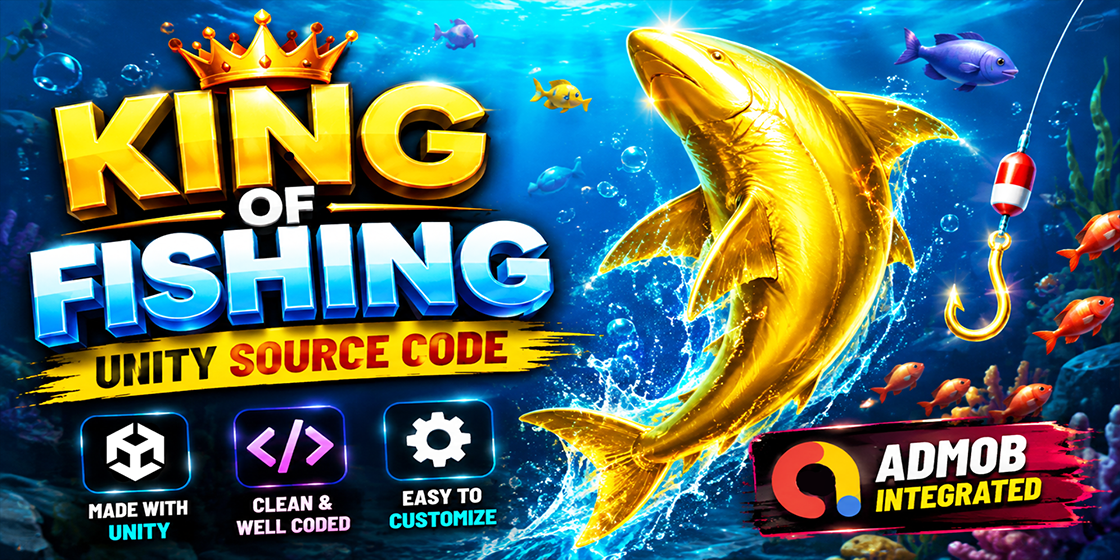 King Of Fishing Game Unity Source Code
