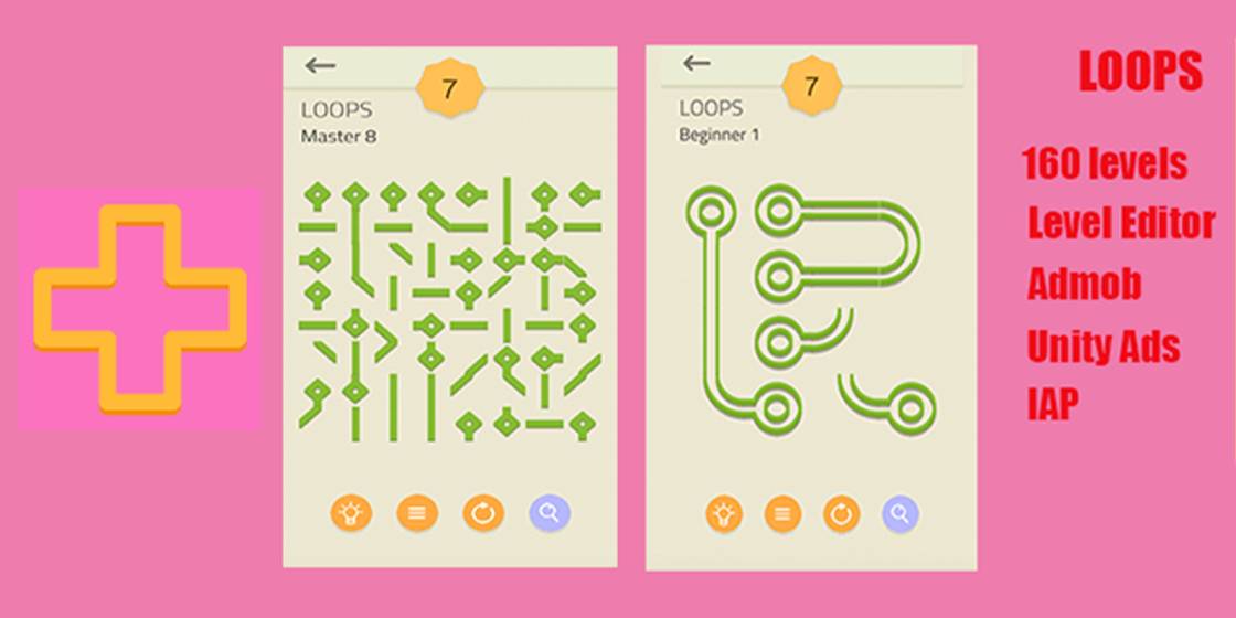 Loops Puzzle Game Unity Source Code