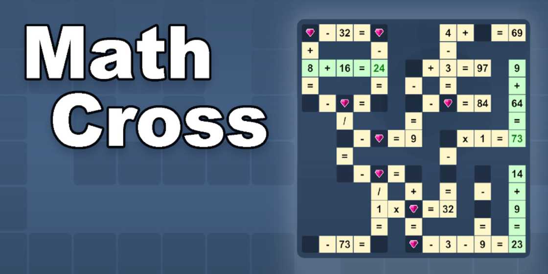 Math Cross Game Unity Source Code